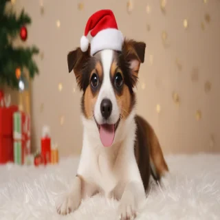 dog christmas photos
