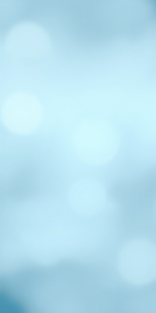 Create a soft, abstract misty background in light blue tones, using a Canon EOS 5D Mark IV with an aperture of f/2.8, shutter speed of 1/60s, ISO 200, in a macro view, with a bokeh style for depth and smooth blending of colors.