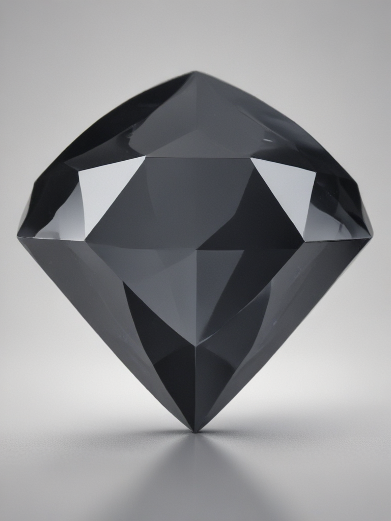 Ai Image Generator - Ai Art Generator - High Quality and 100% Unique Images  - iPic.Ai Black colored shape regular diamond with a white background.