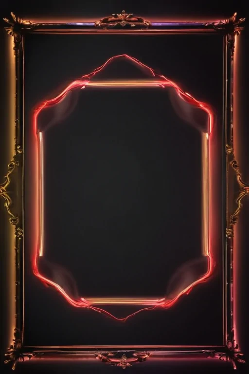 neon frame png