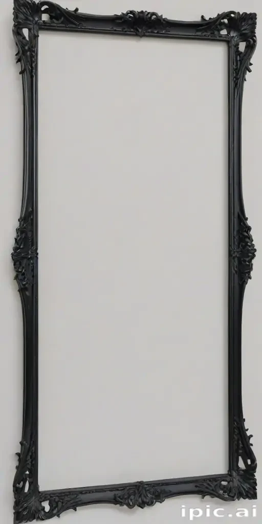 black frame transparent