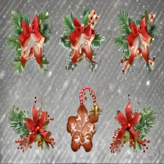 transparent christmas clip art