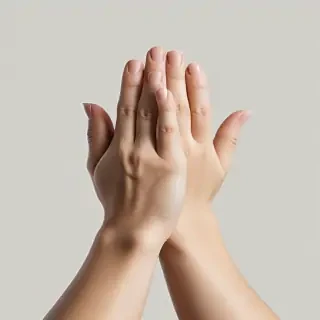 pray hands png