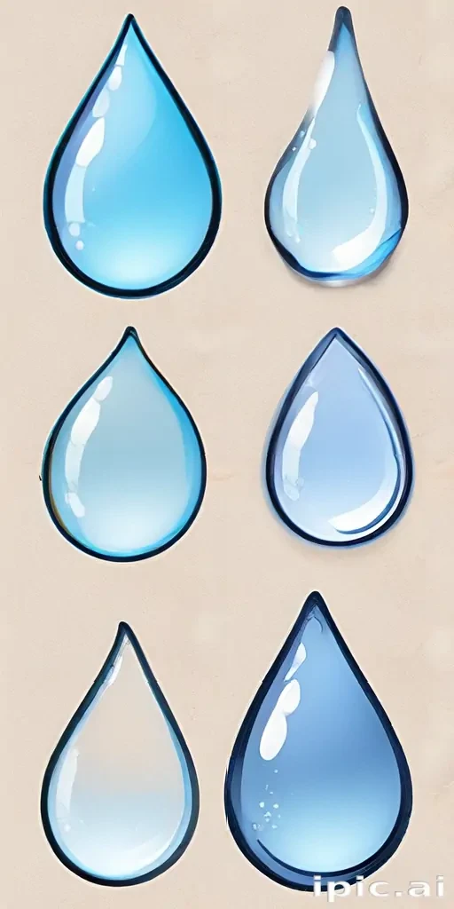 water droplet clip art