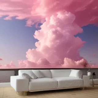 pink cloud wallpaper
