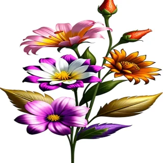 real flower png