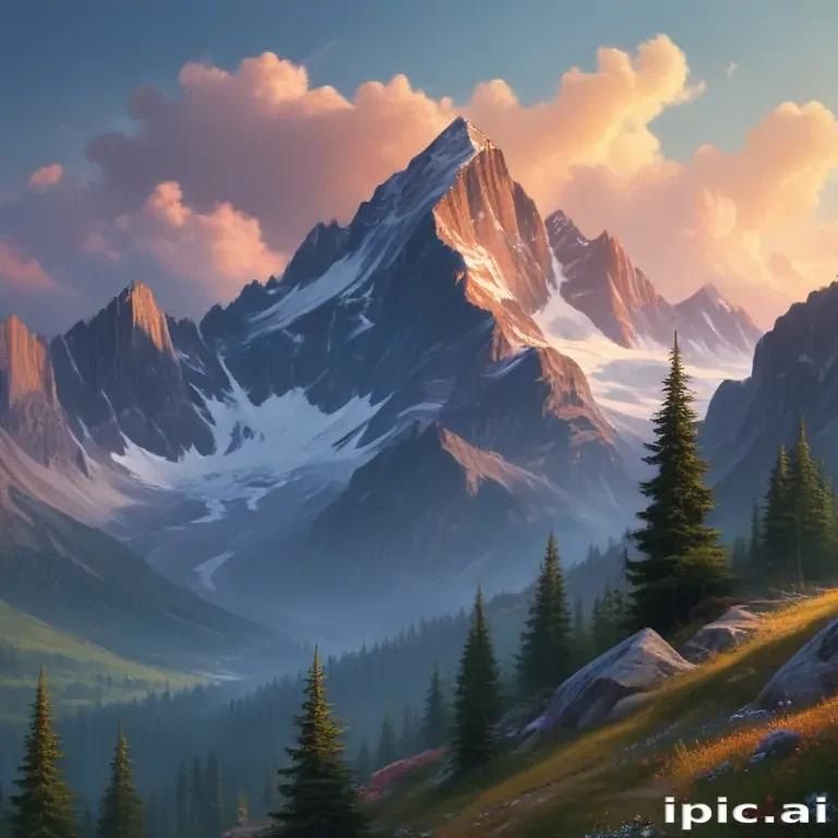 aesthetic mountain wallpaper