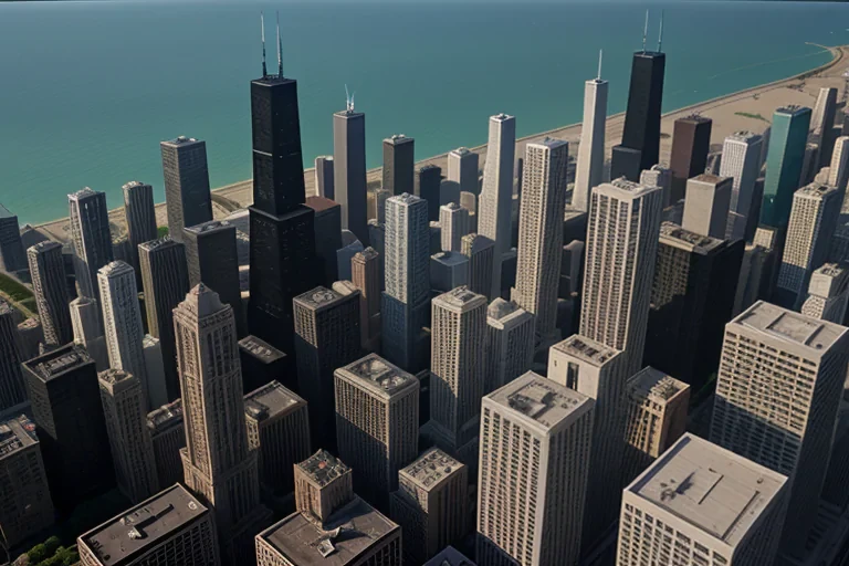 chicago skyline png