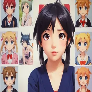 photos of anime characters