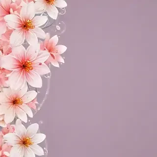 flower background transparent