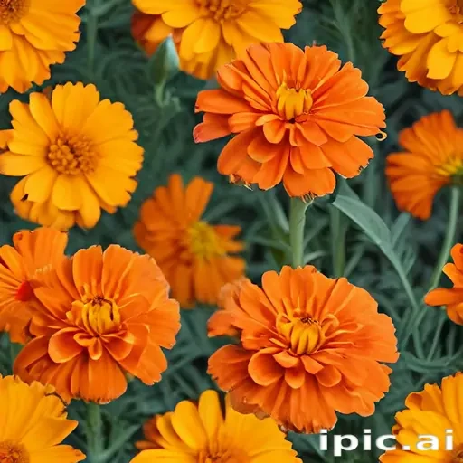marigolds transparent
