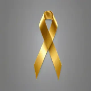 gold ribbon png