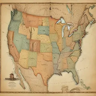 map of america