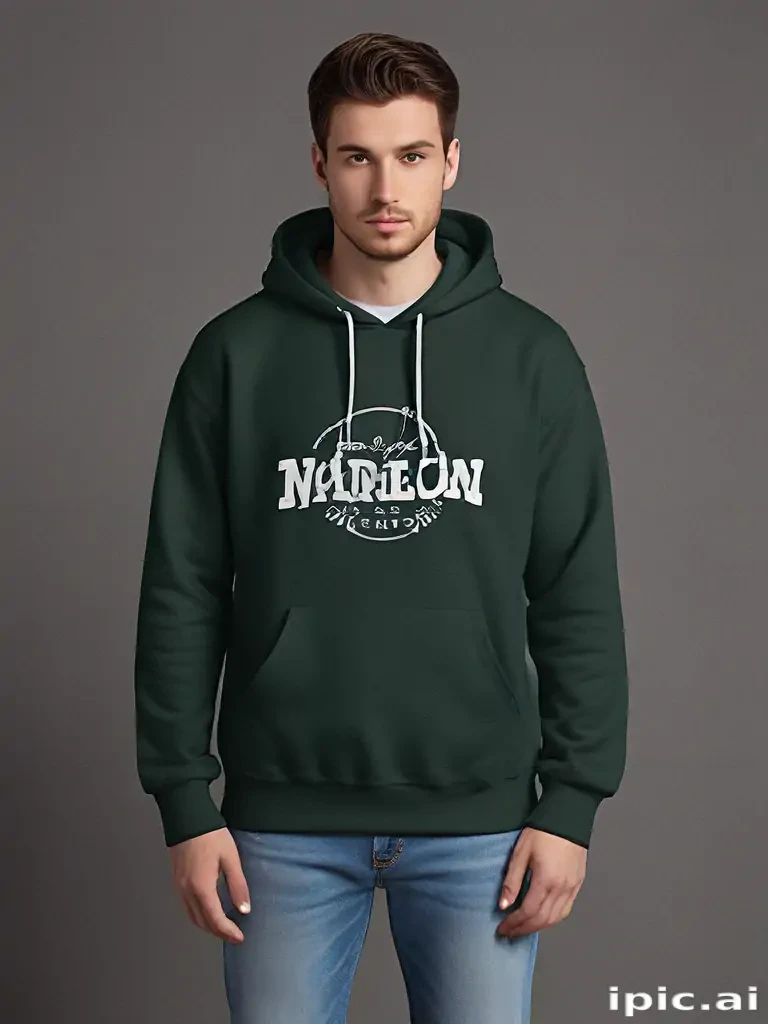 hooded sweatshirt mockup