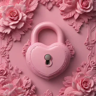 pink lock screen wallpaper
