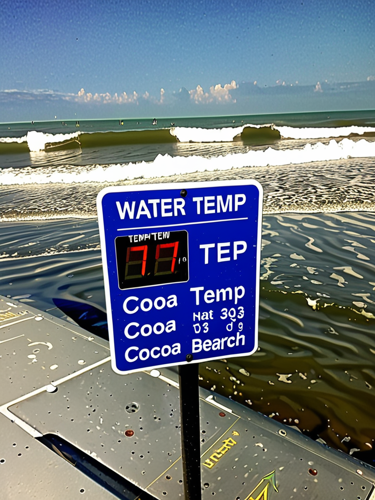 water temp at cocoa beach
