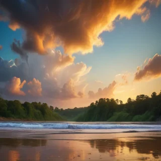 summer phone background