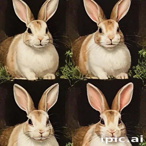 vintage rabbit images