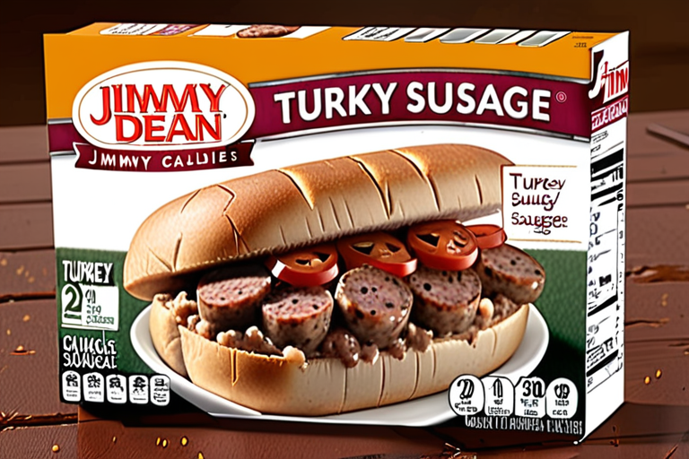 turkey sausage jimmy dean calories