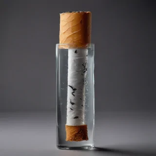 transparent cigarette