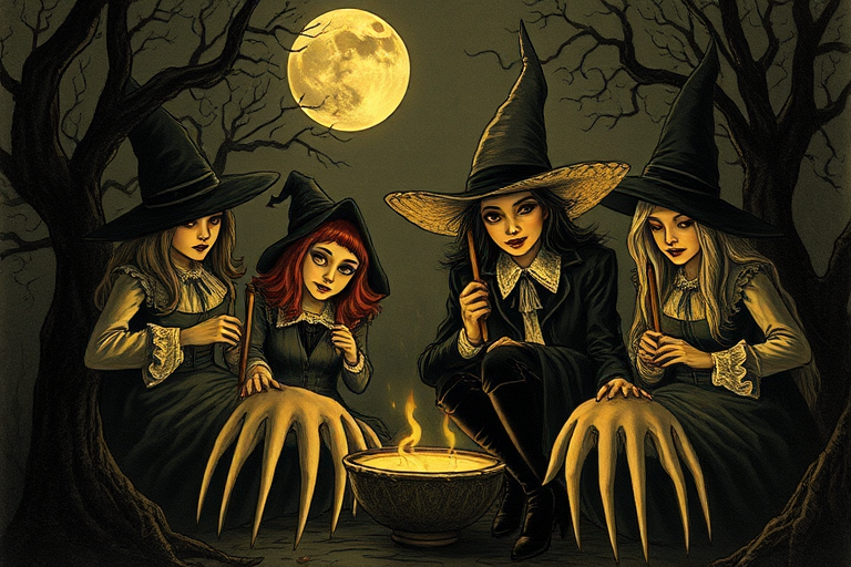 vintage witches