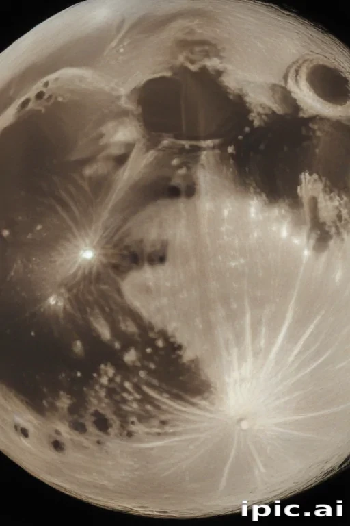 vintage moon art