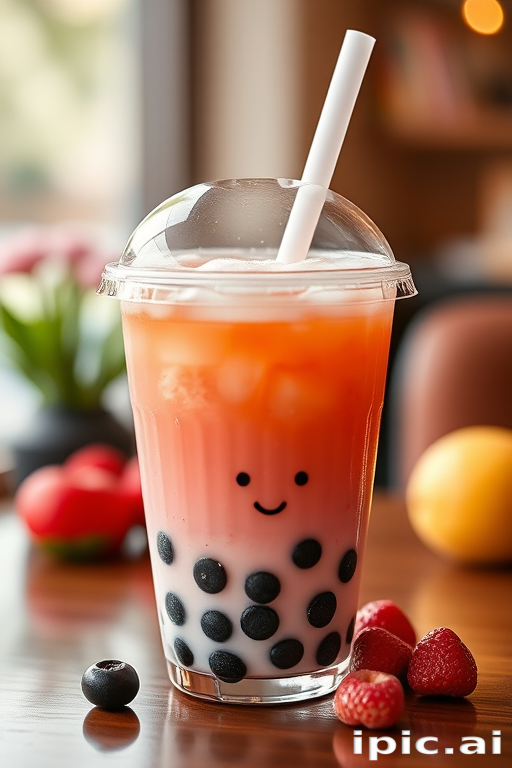 bubble tea cute