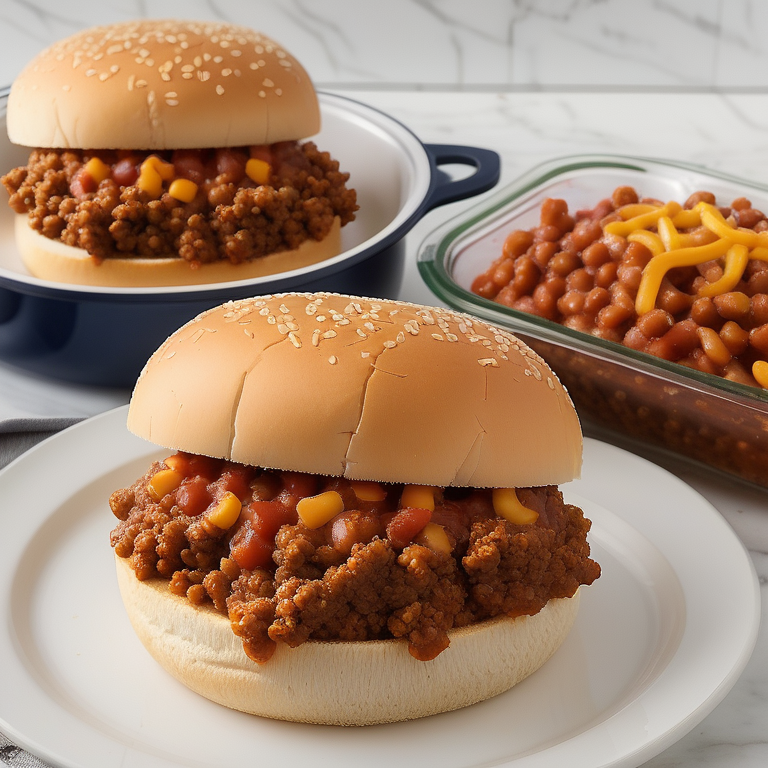 what dishes go with sloppy joes