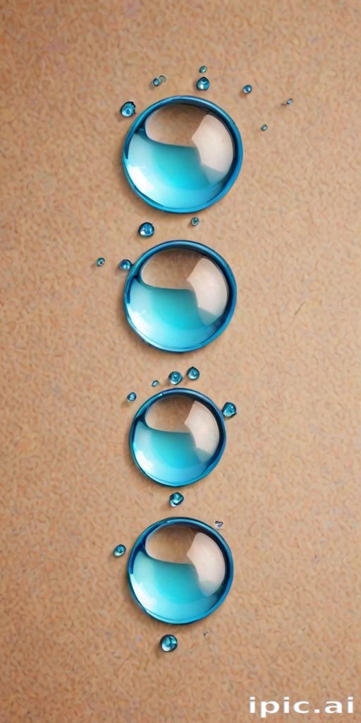 water droplets clipart