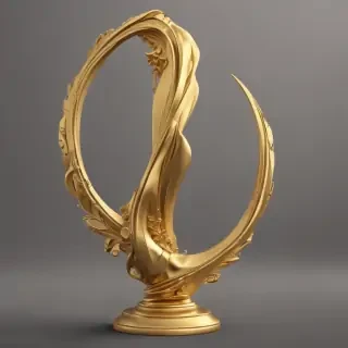 line gold png