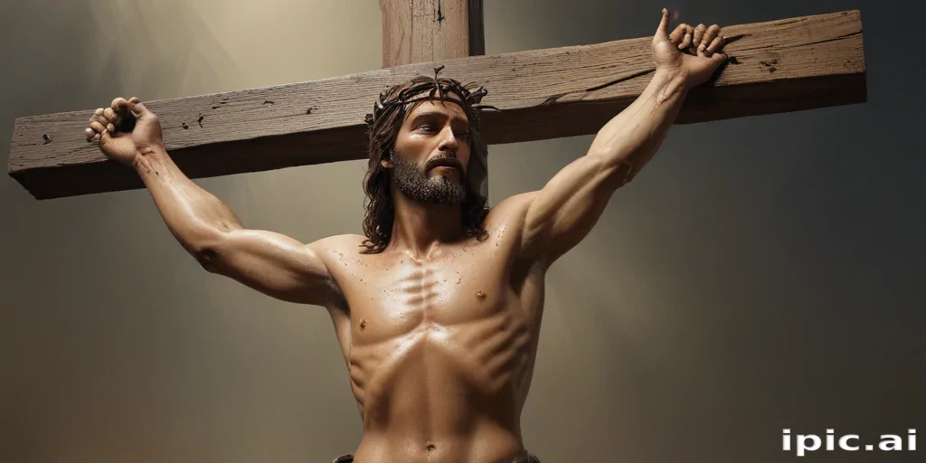image of jesus on the cross