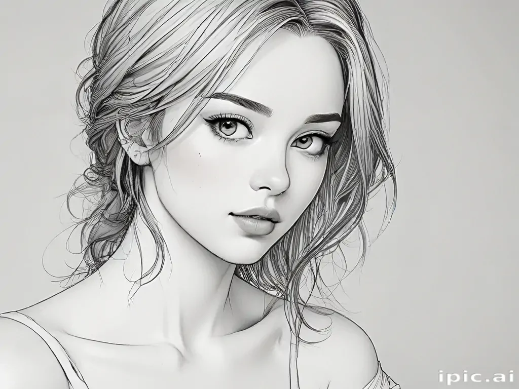 aesthetic line art