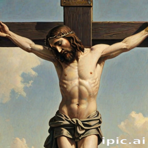a picture of jesus on the cross