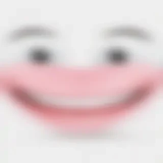 transparent happy face