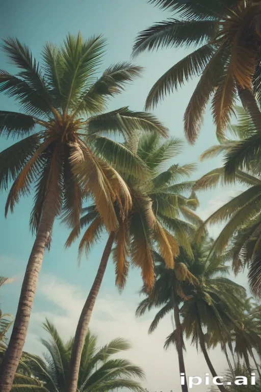 palm trees background