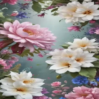 floral computer background