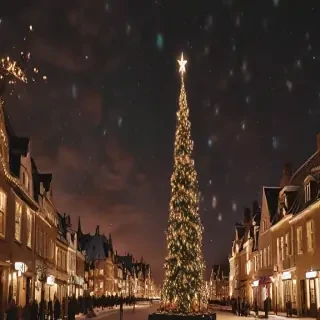 christmas background aesthetic