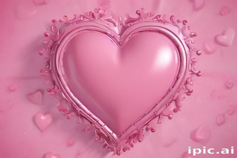 pink heart background