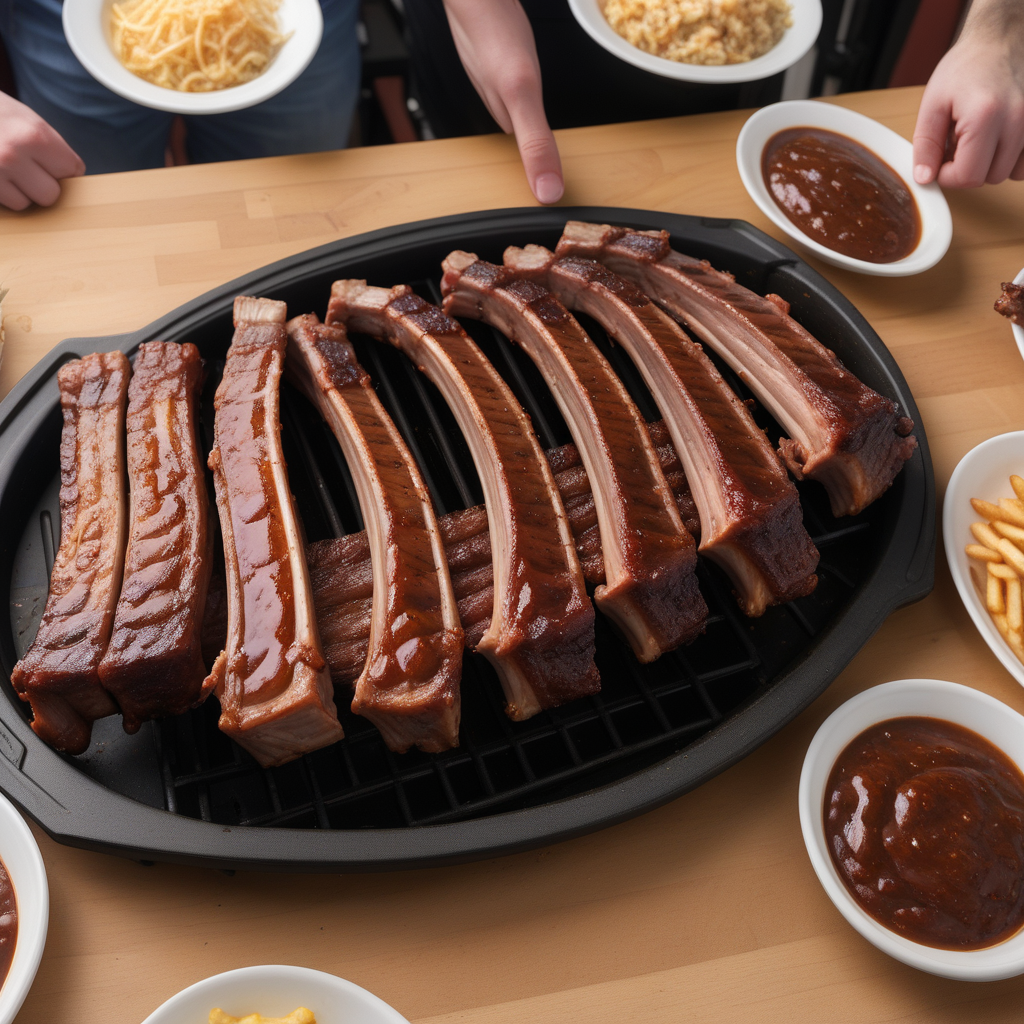 how many ribs in a half rack