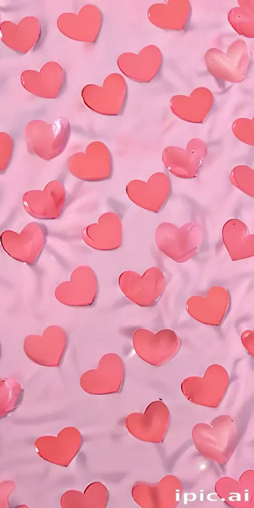 aesthetic heart background