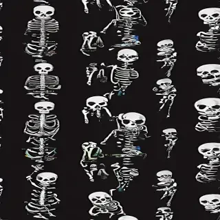 skeleton background