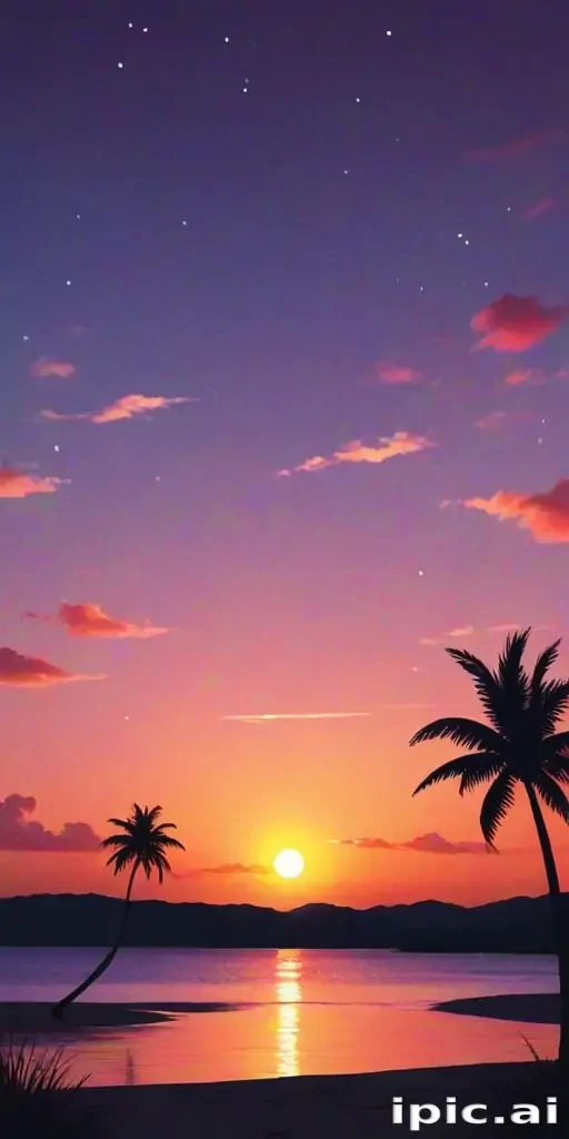 cute sunset backgrounds