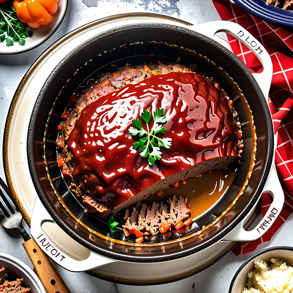 meatloaf in a dutch oven