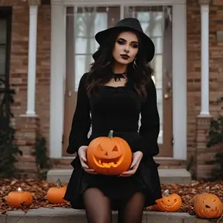 aesthetic halloween photos