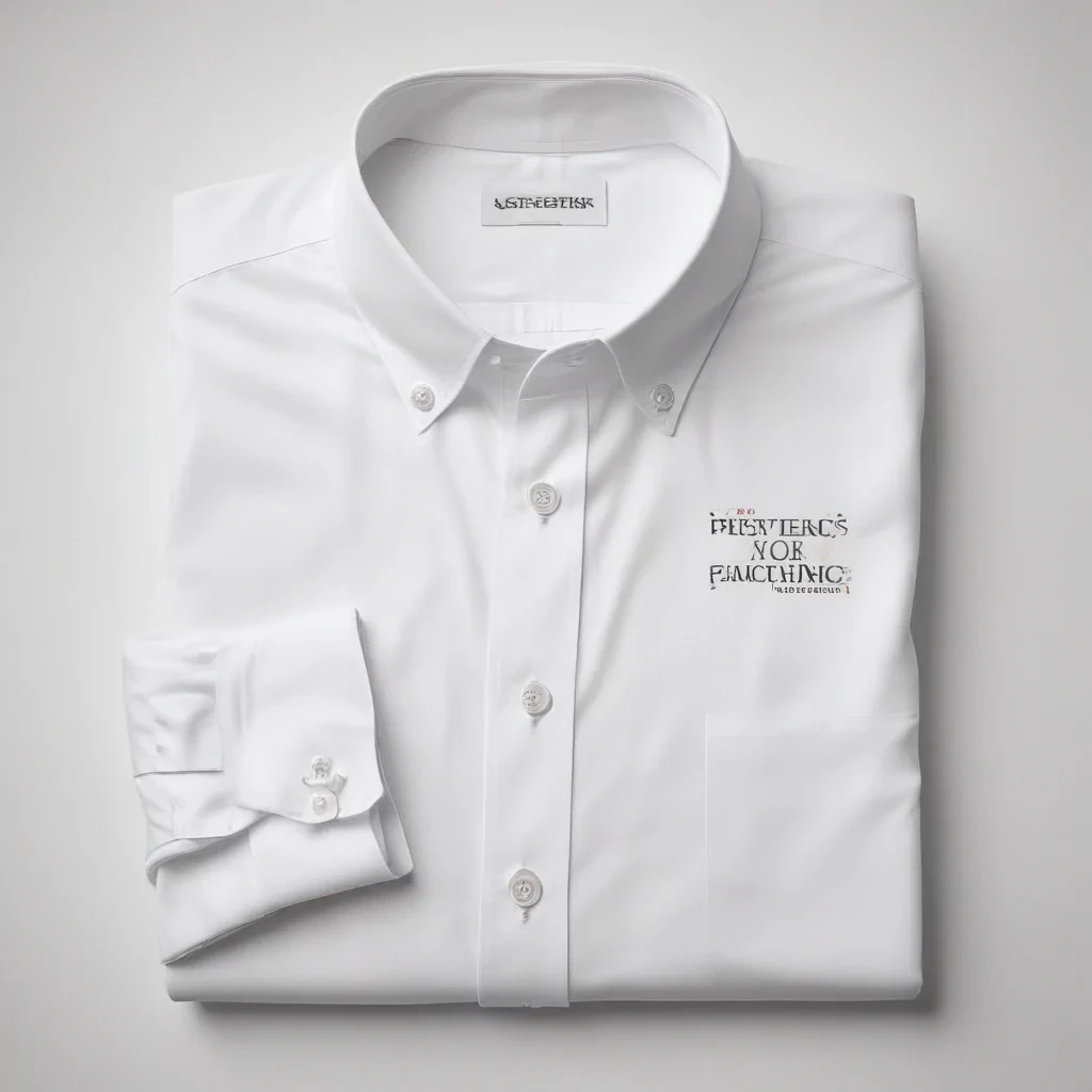 shirt white background