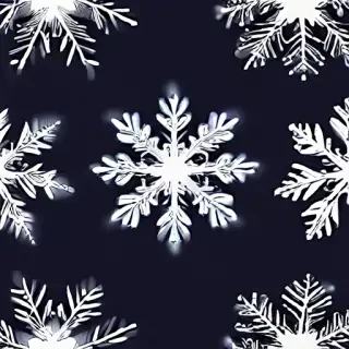 transparent snowflakes png