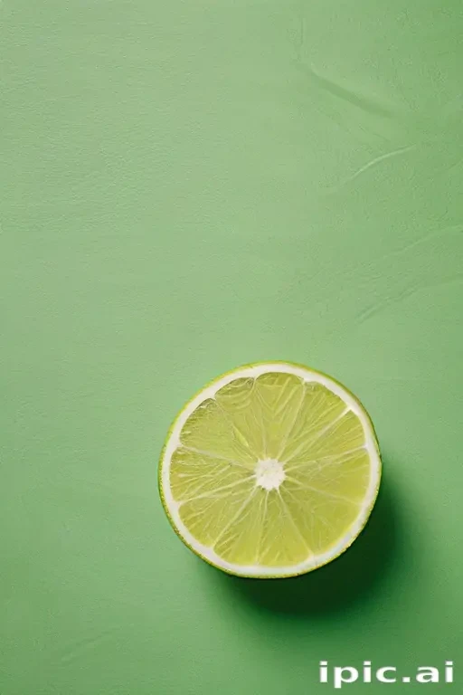 lime green background