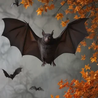pictures of halloween bats