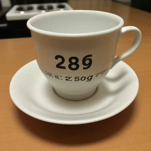 elegant-white-cup-with-numbers-and-measurements-on-a-saucer