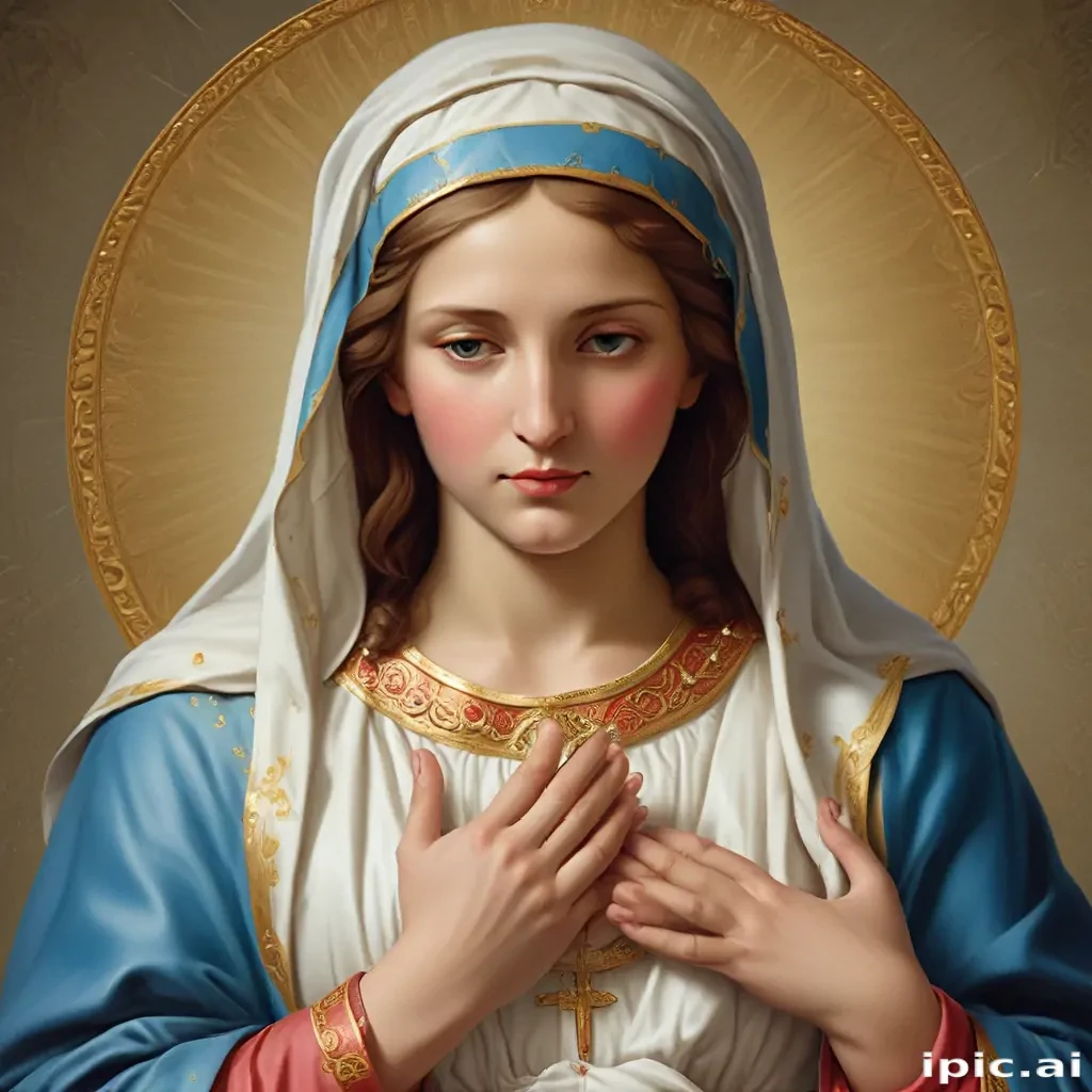 virgin mary images pictures
